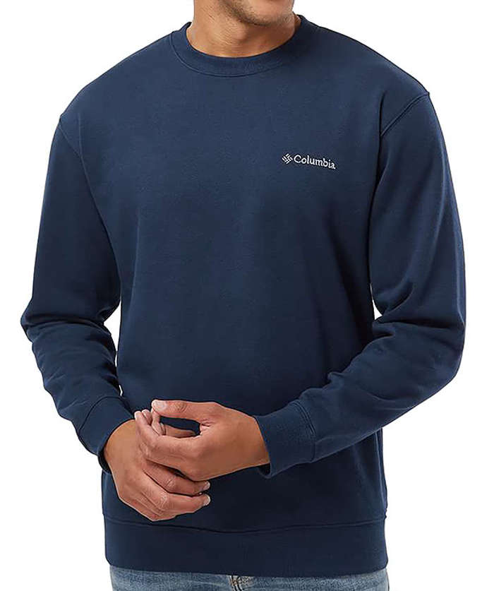 Columbia Hart Mountain II Crewneck Sweatshirt - Charcoal Heather