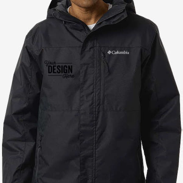 Columbia Tipton Peak III Hooded Insulated Jacket - Black