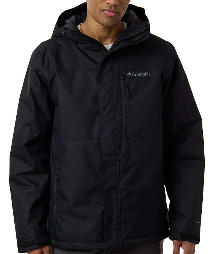 Columbia Tipton Peak III Hooded Insulated Jacket - Black