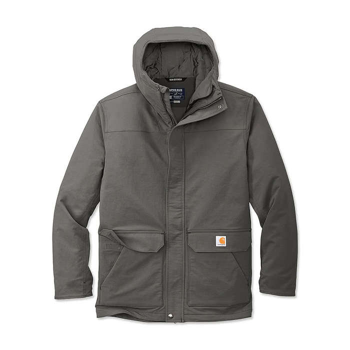 Carhartt Super Dux Hooded Insulated Jacket - Printed - Navy
