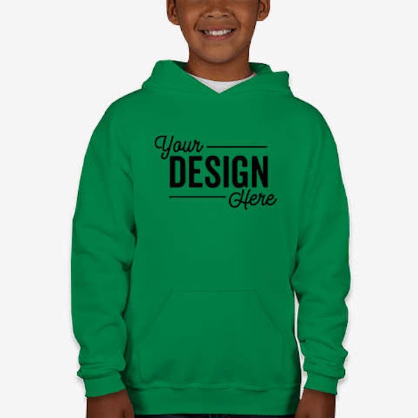 Jerzees Youth Nublend 50/50 Pullover Hoodie - Kelly