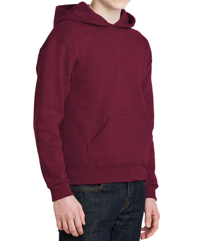 Jerzees Youth Nublend 50/50 Pullover Hoodie - Kelly 3 Jerzees Youth Nublend 50/50 Pullover Hoodie - Kelly