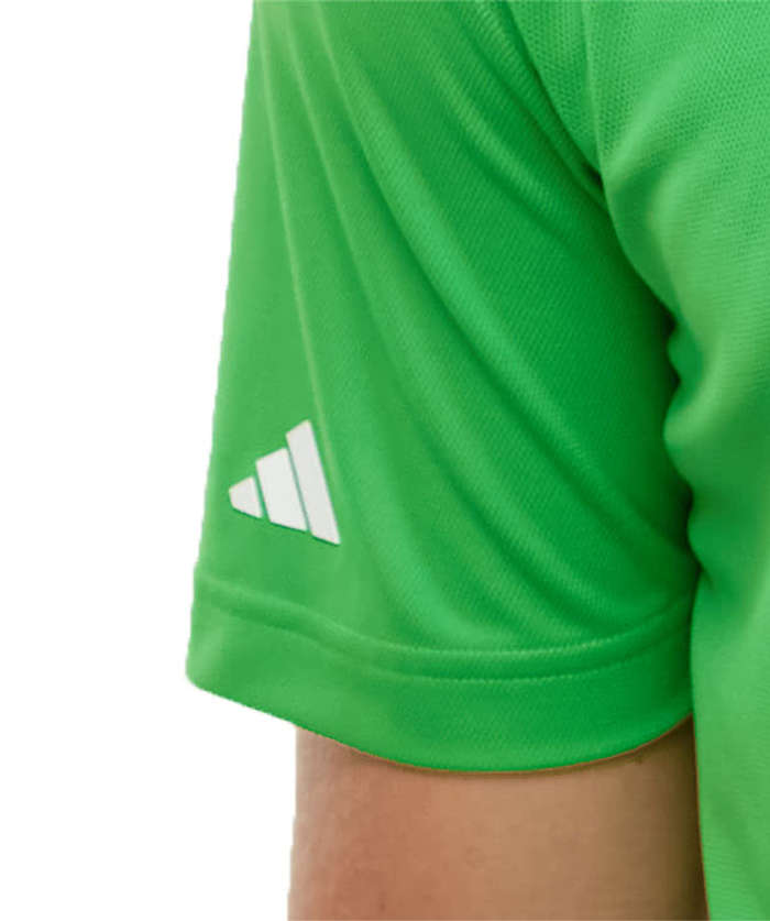 Adidas Sport Recycled Performance Polo - Embroidered - Power Red