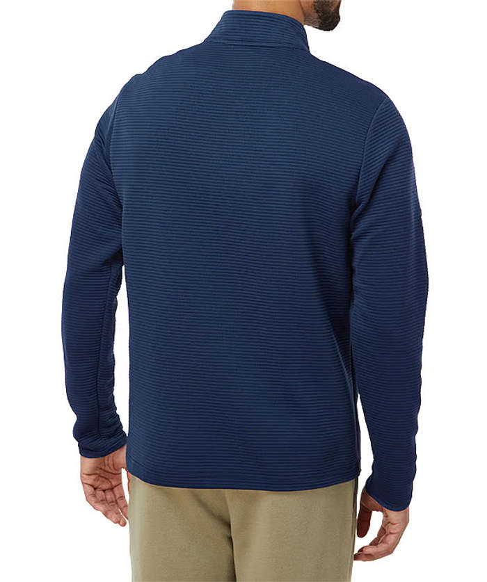 Adidas Spacer Recycled Quarter Zip Sweatshirt - Collegiate Navy