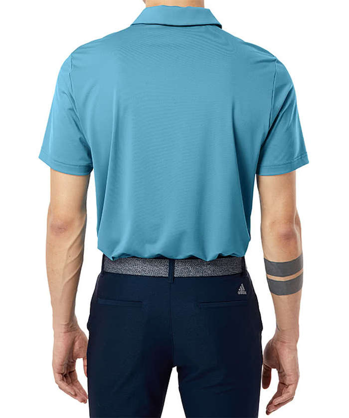 Adidas Ultimate Recycled UPF 50 Performance Polo - Tech Purple