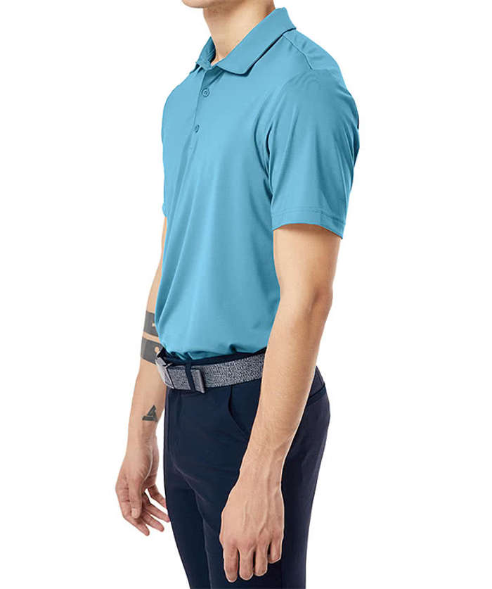 Adidas Ultimate Recycled UPF 50 Performance Polo - Tech Purple