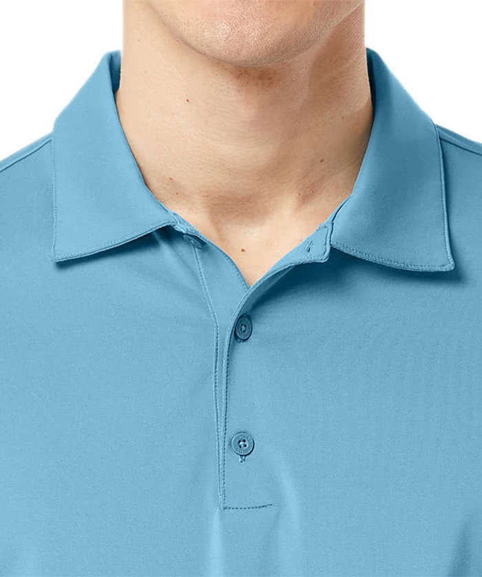 Adidas Ultimate Recycled UPF 50 Performance Polo - Tech Purple