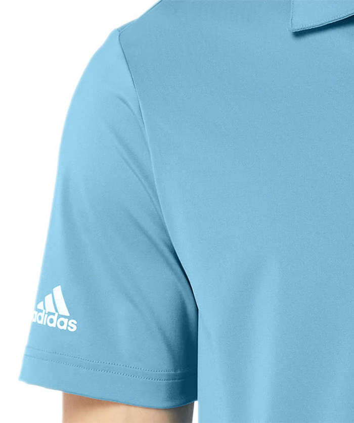 Adidas Ultimate Recycled UPF 50 Performance Polo - Tech Purple