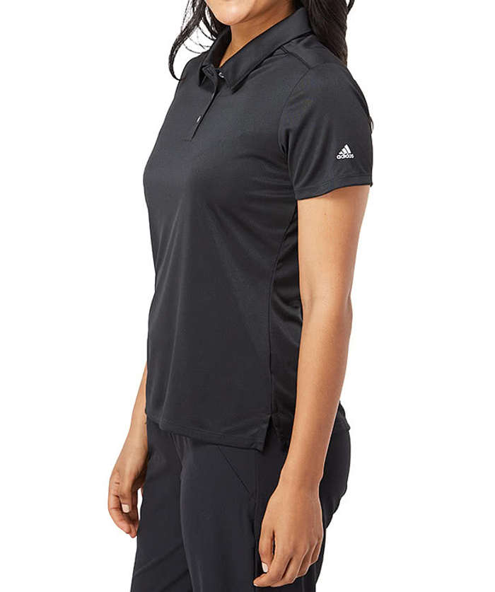 Adidas Women's 3-Stripes UPF 50+ Performance Polo - Embroidered - Collegiate Royal / Grey 6 Adidas Women's 3-Stripes UPF 50+ Performance Polo - Embroidered - Collegiate Royal / Grey