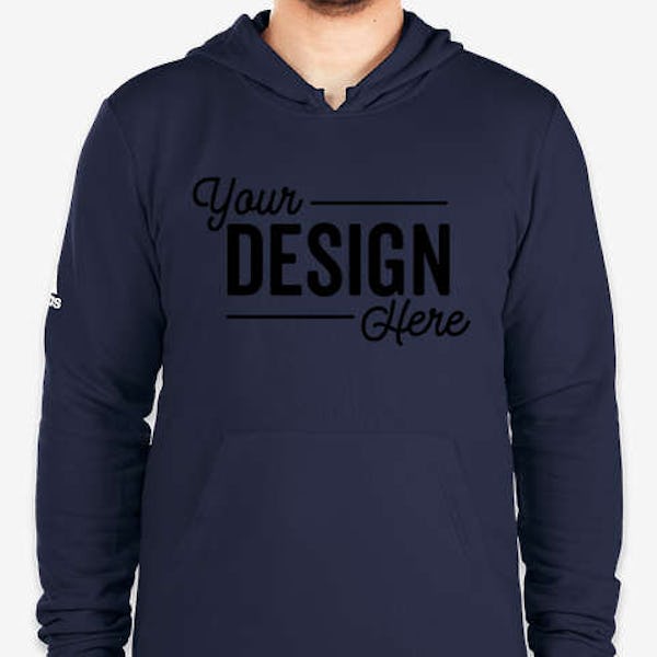 Adidas Recycled Blend Pullover Hoodie - Collegiate Navy