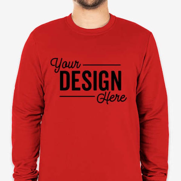 Adidas Recycled Blend Crewneck Sweatshirt - Red