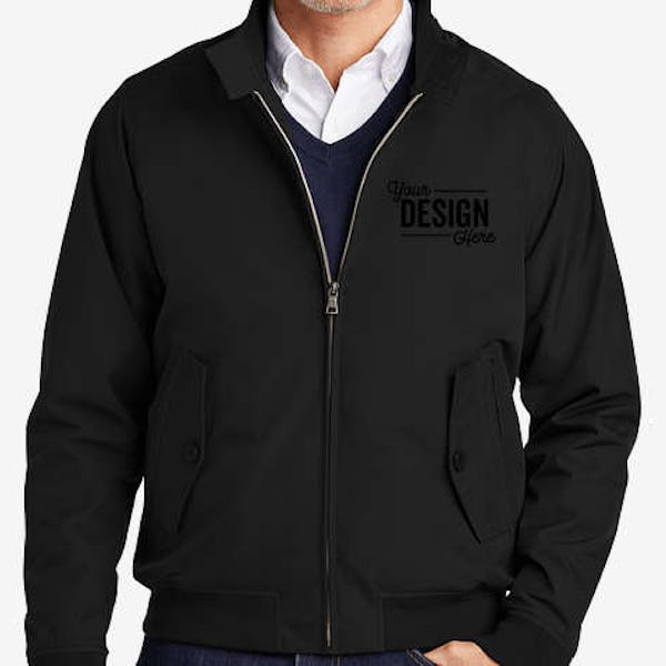 Brooks Brothers Insulated Bomber Jacket - Deep Black