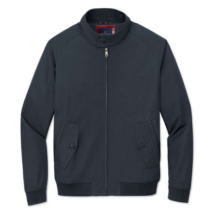 Brooks Brothers Insulated Bomber Jacket - Deep Black