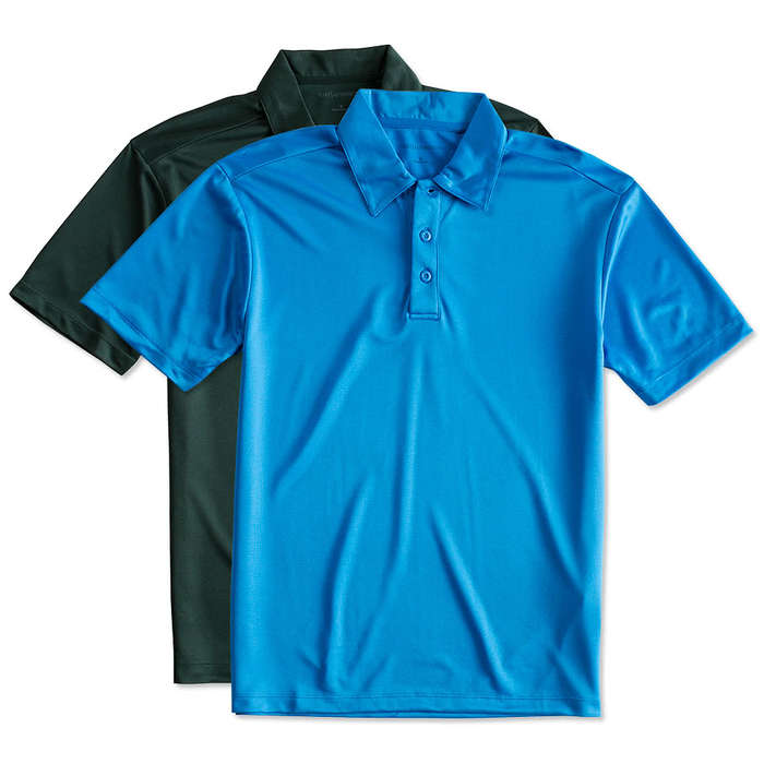 Port Authority Silk Touch Performance Polo - Printed - Red