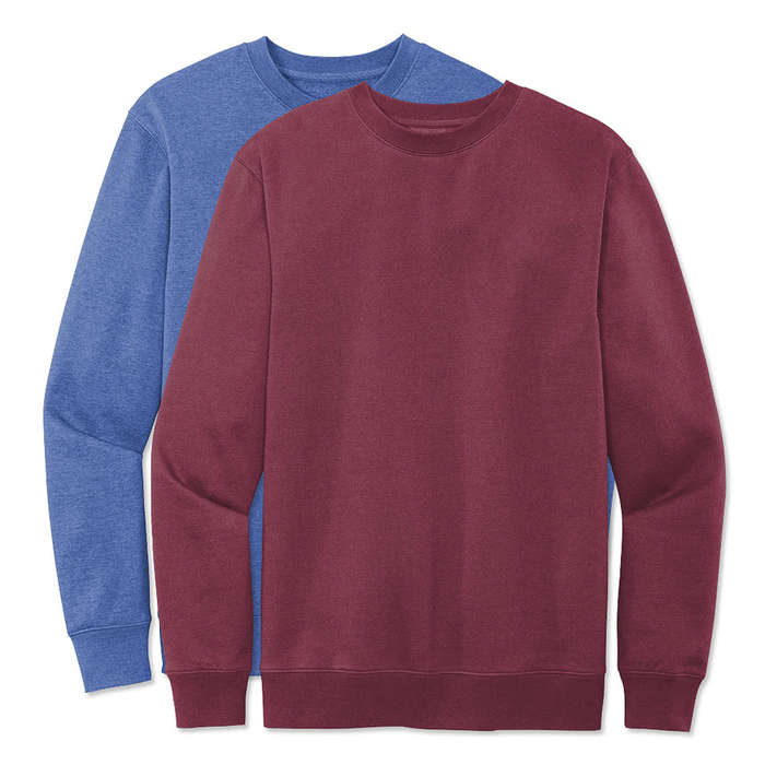 District V.I.T. Crewneck Sweatshirt - Heathered Navy