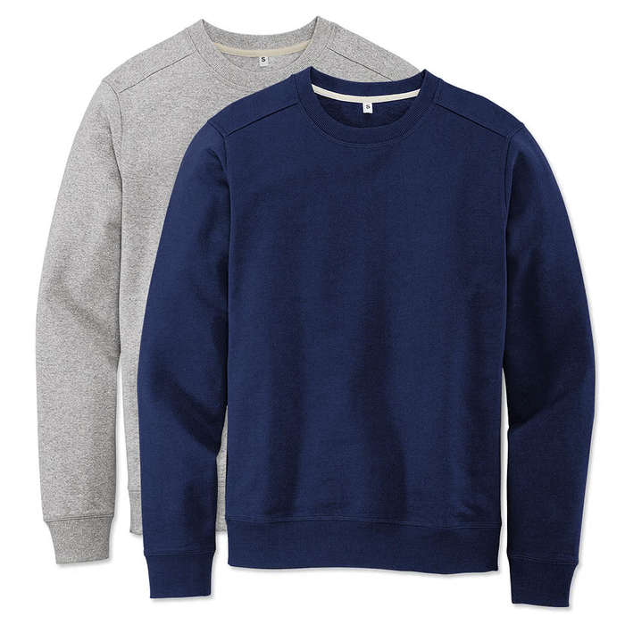 District Re-Fleece Crewneck Sweatshirt - True Navy