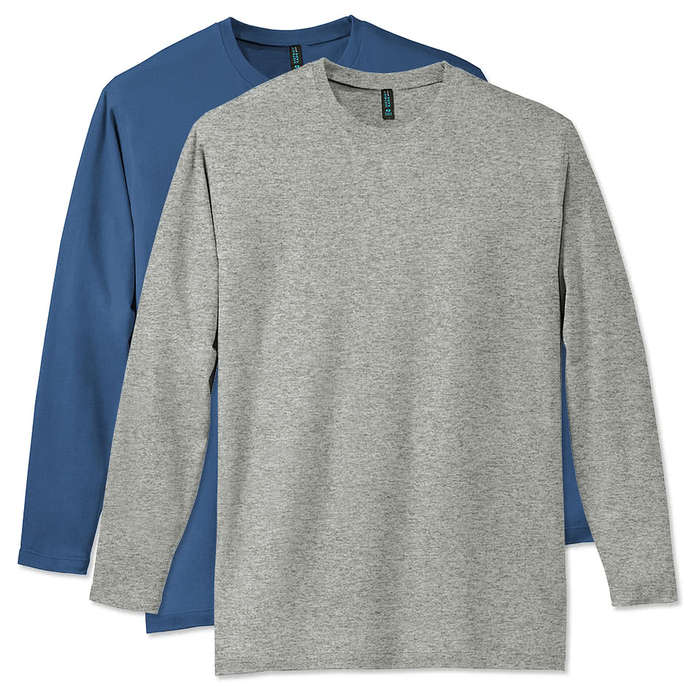 District Perfect Weight Long Sleeve T-shirt - Bright White