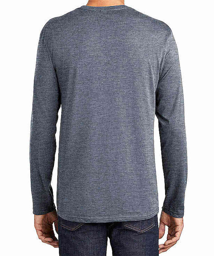 District Perfect Weight Long Sleeve T-shirt - Bright White