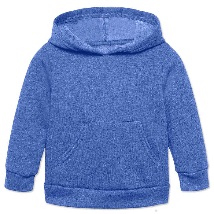 Bella + Canvas Toddler Sponge Fleece Pullover Hoodie - Mauve