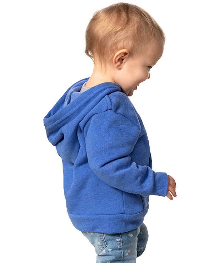 Bella + Canvas Toddler Sponge Fleece Pullover Hoodie - Mauve 4 Bella + Canvas Toddler Sponge Fleece Pullover Hoodie - Mauve