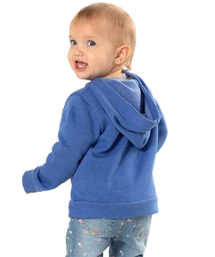 Bella + Canvas Toddler Sponge Fleece Pullover Hoodie - Mauve 5 Bella + Canvas Toddler Sponge Fleece Pullover Hoodie - Mauve