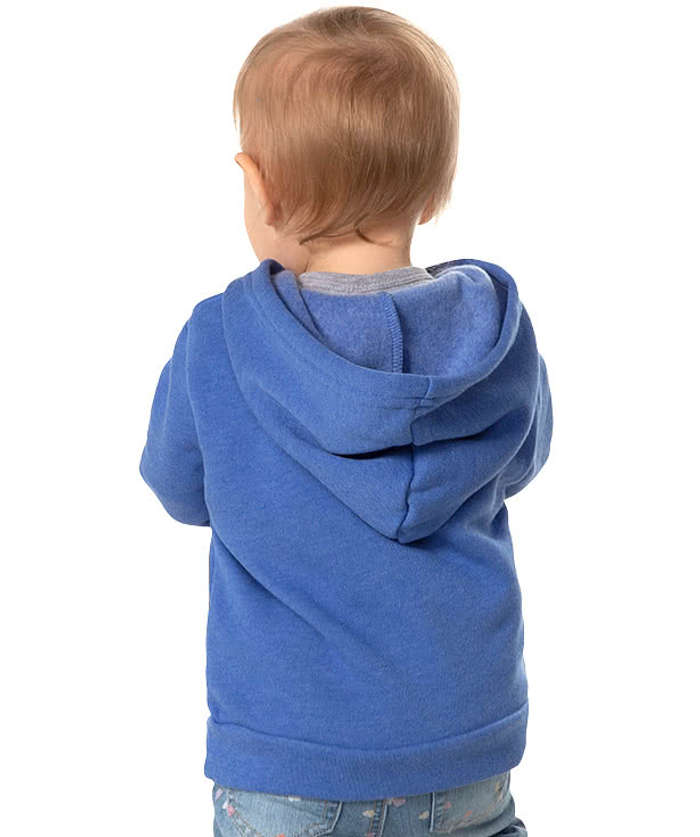 Bella + Canvas Toddler Sponge Fleece Pullover Hoodie - Mauve 6 Bella + Canvas Toddler Sponge Fleece Pullover Hoodie - Mauve