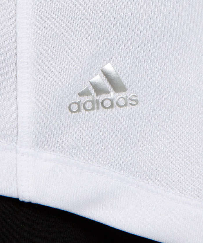 Adidas Women's Solid 100% Recycled UPF 50 Performance Shirt - White 7 Adidas Women's Solid 100% Recycled UPF 50 Performance Shirt - White
