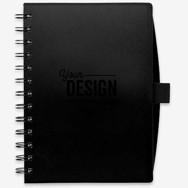 Coordinator Spiral Notebook - Black