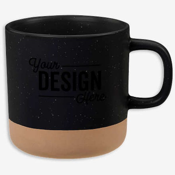 12 oz. Santos Ceramic Mug - Black