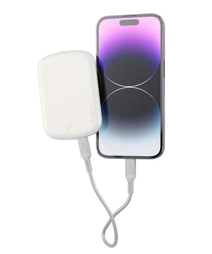 Full Color Casely MagSafe 5,000 mAh Portable Wireless Power Bank - Navy