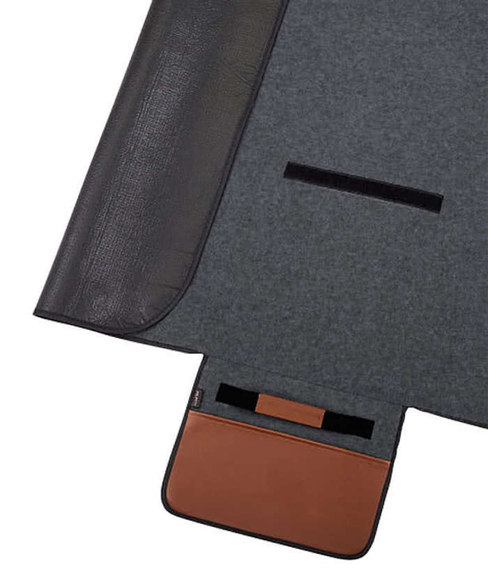 Field & Co. Debossed Campster Picnic Blanket - Light Gray