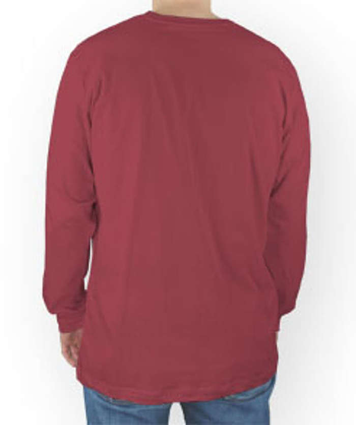 Bella + Canvas Long Sleeve Jersey T-shirt - Military Green 4 Bella + Canvas Long Sleeve Jersey T-shirt - Military Green