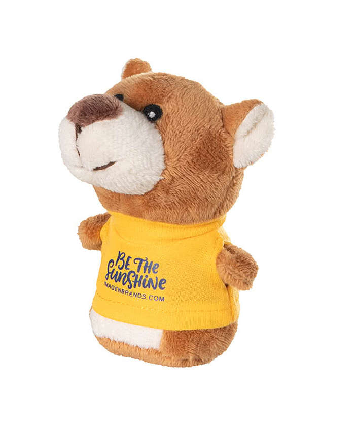 4" Shorty Bear Plush Animal - White 4 4" Shorty Bear Plush Animal - White