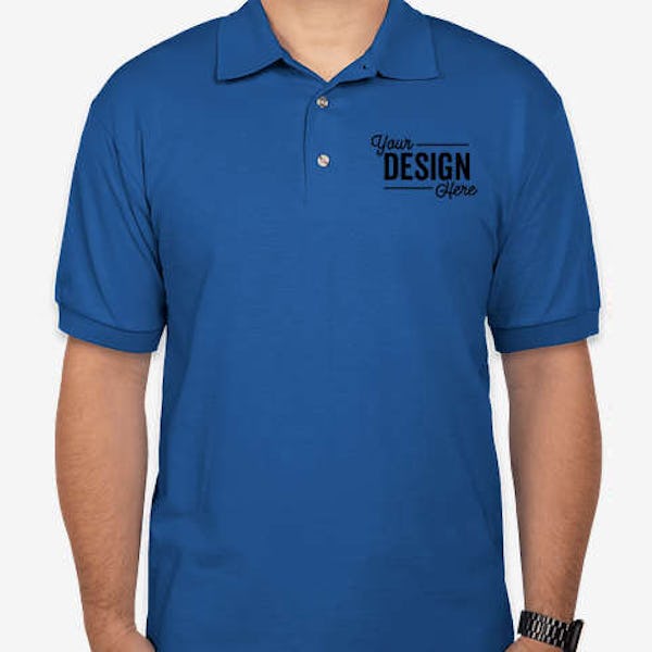 Gildan DryBlend 50/50 Jersey Polo - Royal