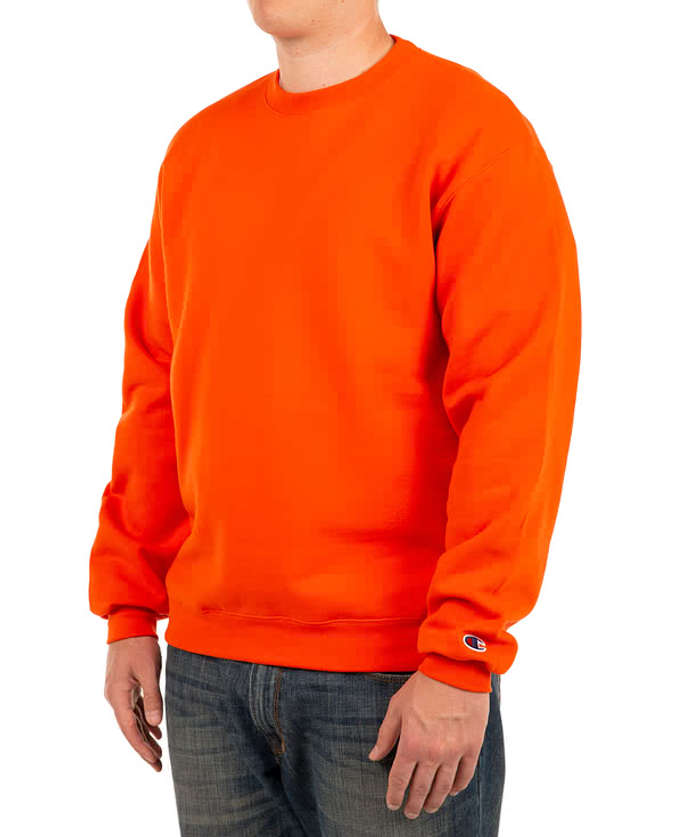 Champion Powerblend Midweight Crewneck Sweatshirt - Gold 3 Champion Powerblend Midweight Crewneck Sweatshirt - Gold