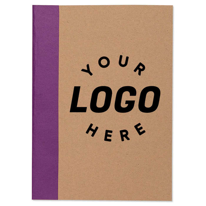 Color Pop Recycled Soft Cover Notebook - Red