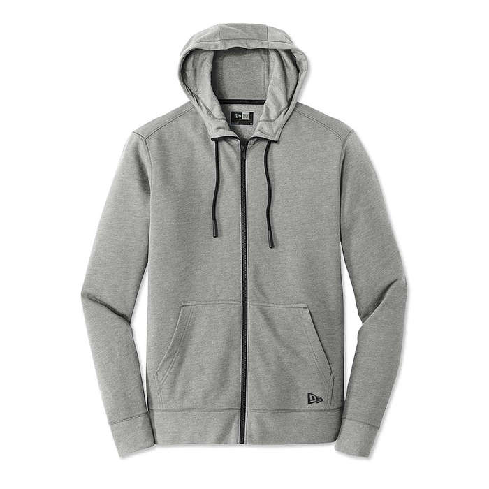 New Era Tri-Blend Zip Hoodie - Royal Heather