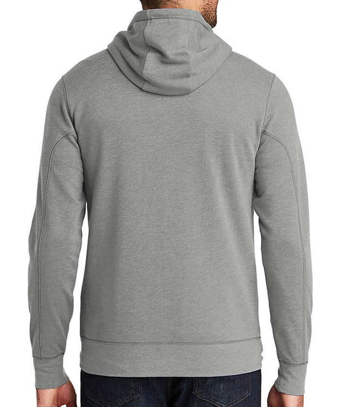 New Era Tri-Blend Zip Hoodie - Royal Heather 4 New Era Tri-Blend Zip Hoodie - Royal Heather