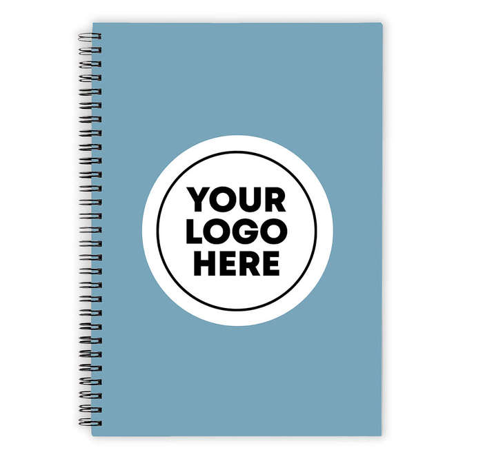 Circle JournalBooks ® Spiral Notebook - Black