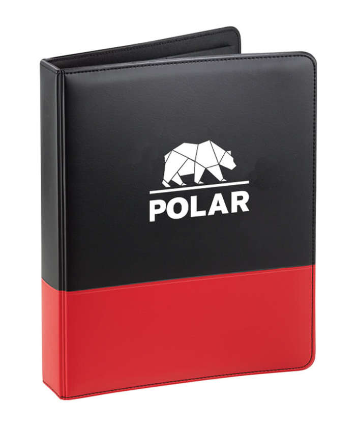 Associate UltraHyde Ringbinder Padfolio - Black