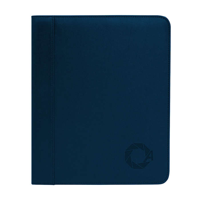 Debossed Ultrahyde FSC Padfolio - Black
