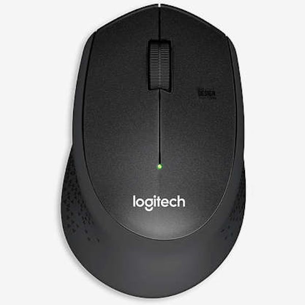 Logitech M330 Silent Plus Wireless Mouse - Black
