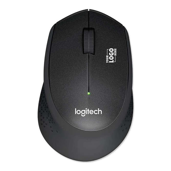 Logitech M330 Silent Plus Wireless Mouse - Black