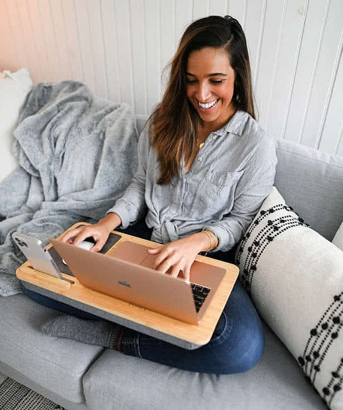 Auden Bamboo Lap Desk - Bamboo 4 Auden Bamboo Lap Desk - Bamboo