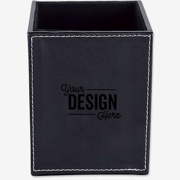 Executive Pen and Pencil Holder - Black