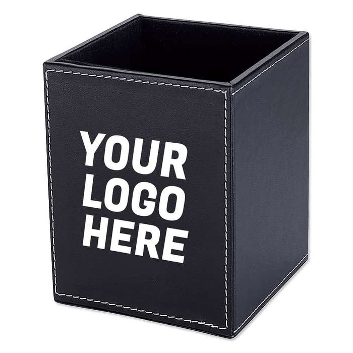 Executive Pen and Pencil Holder - Black