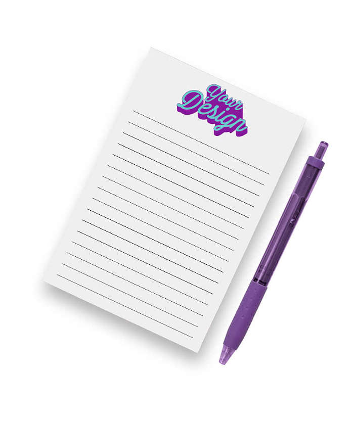 Full Color Souvenir 4" x 6" Lined Scratch Pad - 25 sheets/pad (Case of 250) - White 3 Full Color Souvenir 4" x 6" Lined Scratch Pad - 25 sheets/pad (Case of 250) - White