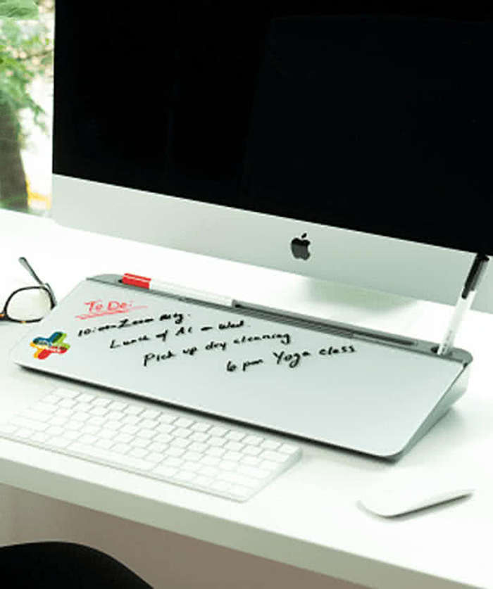 Full Color Desktop White Board - White