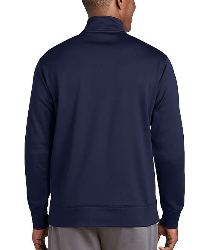 Sport-Tek Sport-Wick Tech Fleece Full Zip Jacket - Silver 4 Sport-Tek Sport-Wick Tech Fleece Full Zip Jacket - Silver