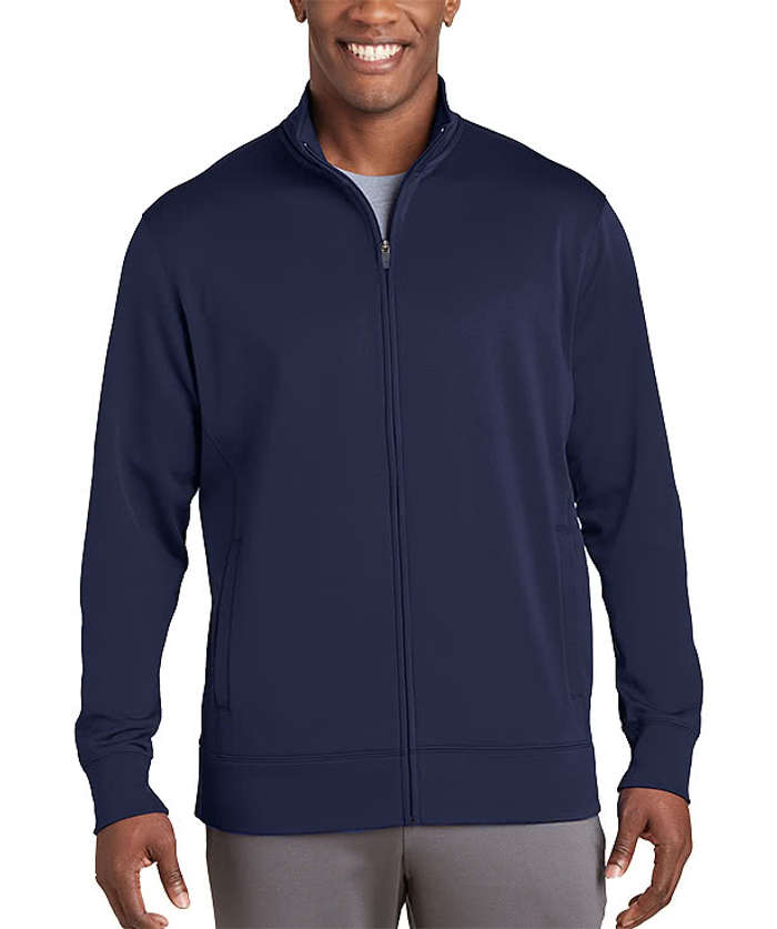 Sport-Tek Sport-Wick Tech Fleece Full Zip Jacket - Silver 6 Sport-Tek Sport-Wick Tech Fleece Full Zip Jacket - Silver